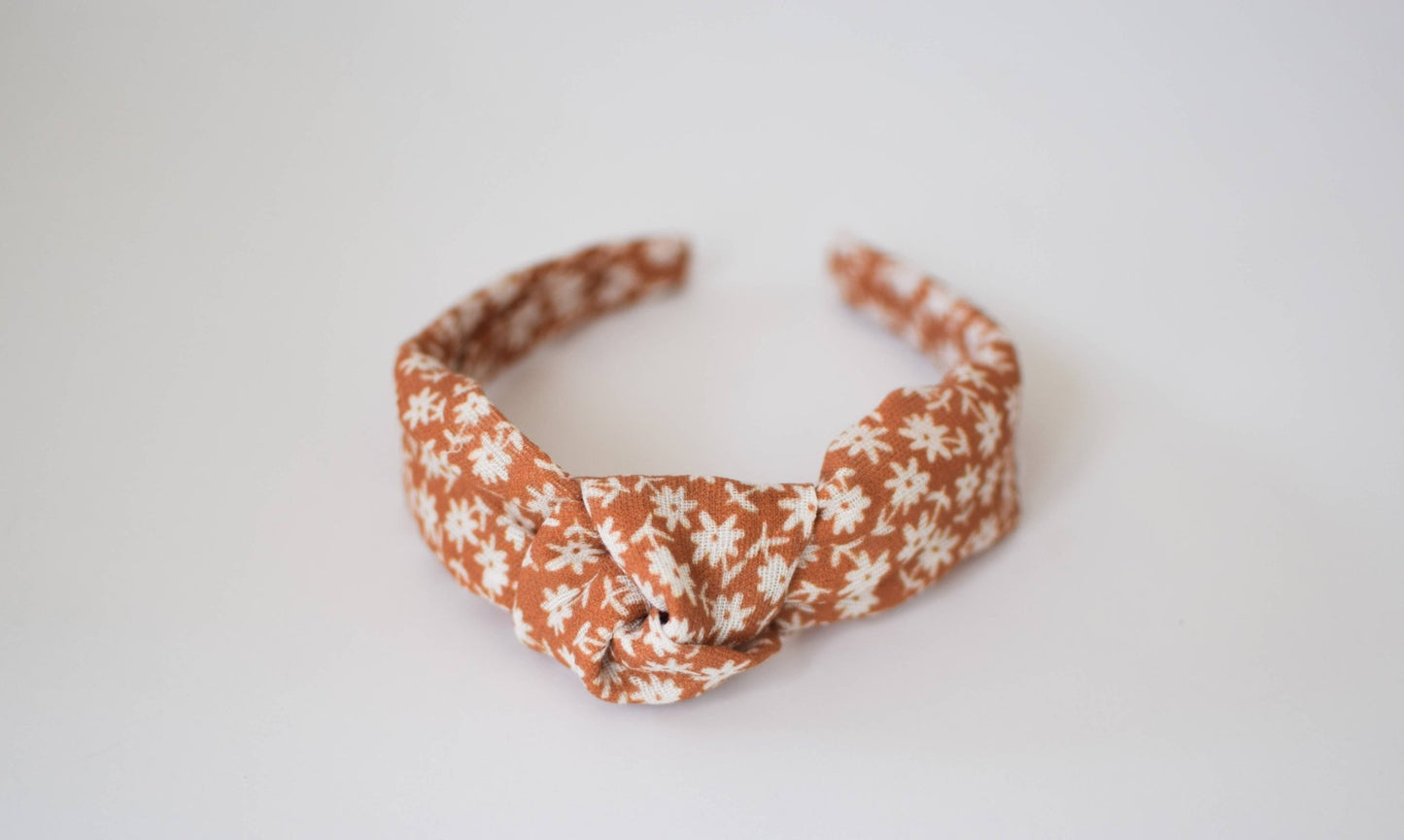 Ronni Blake & Co - Knotted Women's Headband So Floral Headband - Addie Rose Boutique - Austin