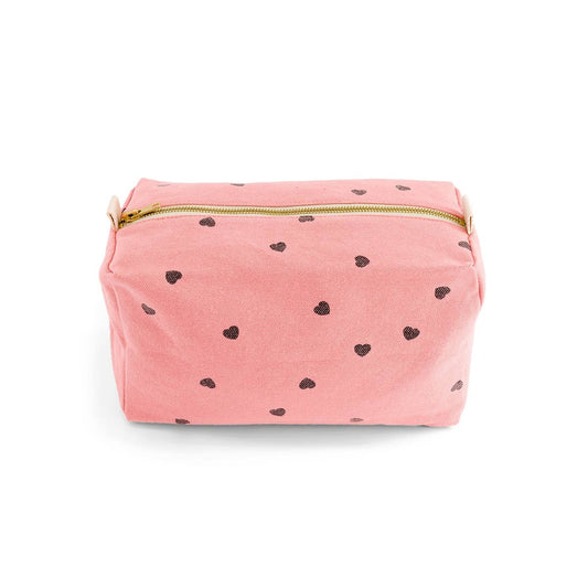 Rose in April - VIC TOILETRY BAG HEART STRAWBERRY - Addie Rose Boutique - Austin