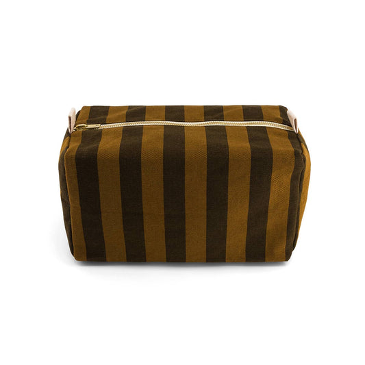 Rose in April - VIC TOILETRY BAG STRIPES CUMIN - Addie Rose Boutique - Austin