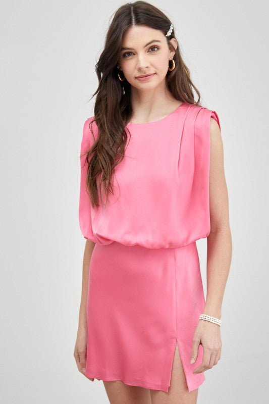 Rose Mini Dress - Addie Rose Boutique - Austin