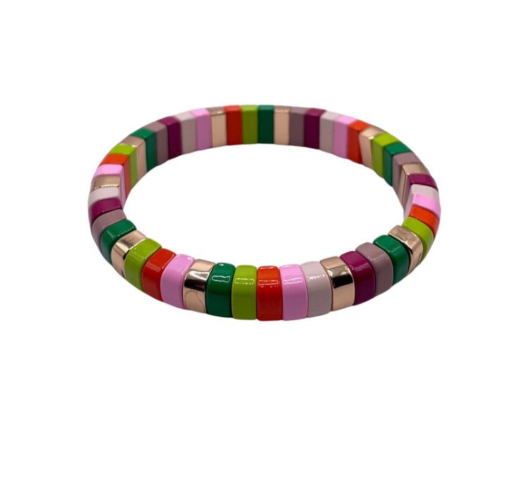 Rounded Fruit Stripe - Addie Rose Boutique - Austin