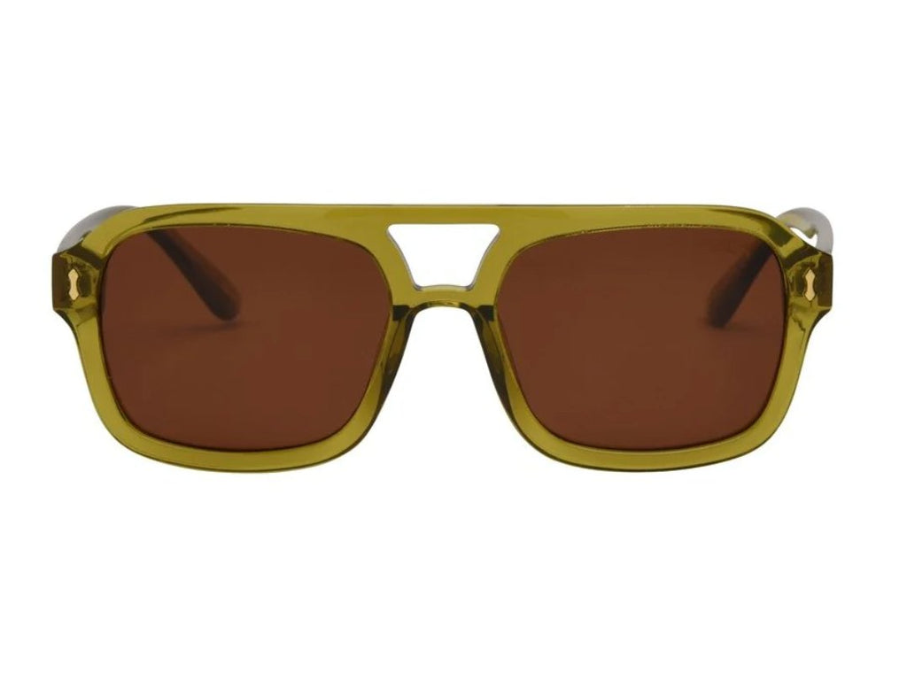 Royal Sunnies Olive/Brown - Addie Rose Boutique - Austin