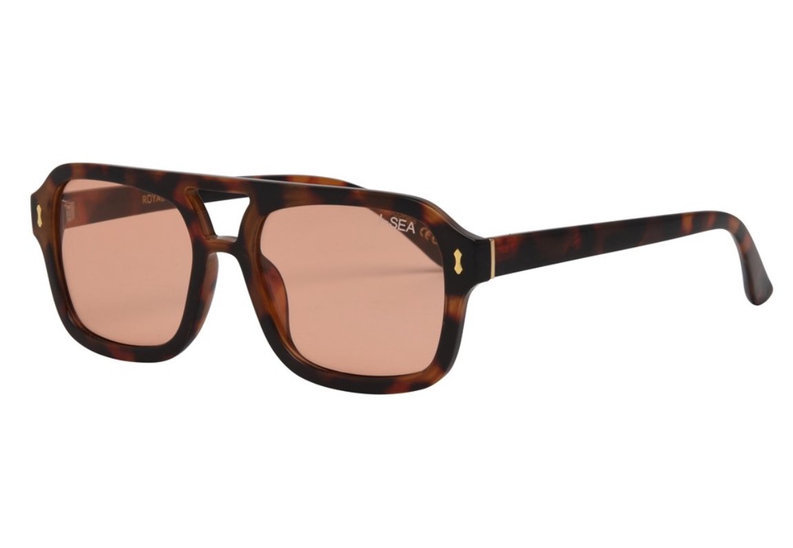 Royal Sunnies Tort/Peach - Addie Rose Boutique - Austin