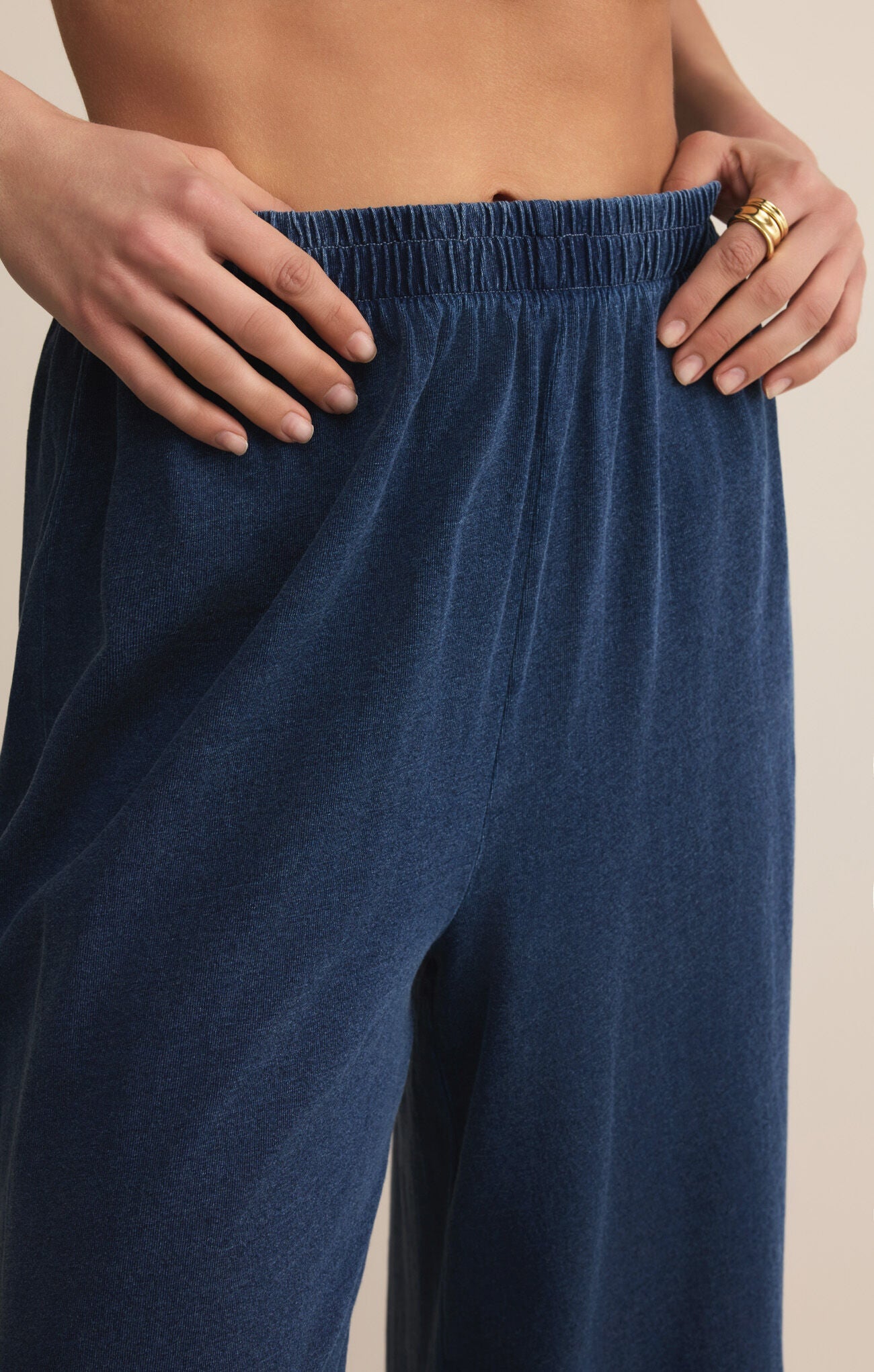 Scout Jersey Denim Pant - Addie Rose Austin