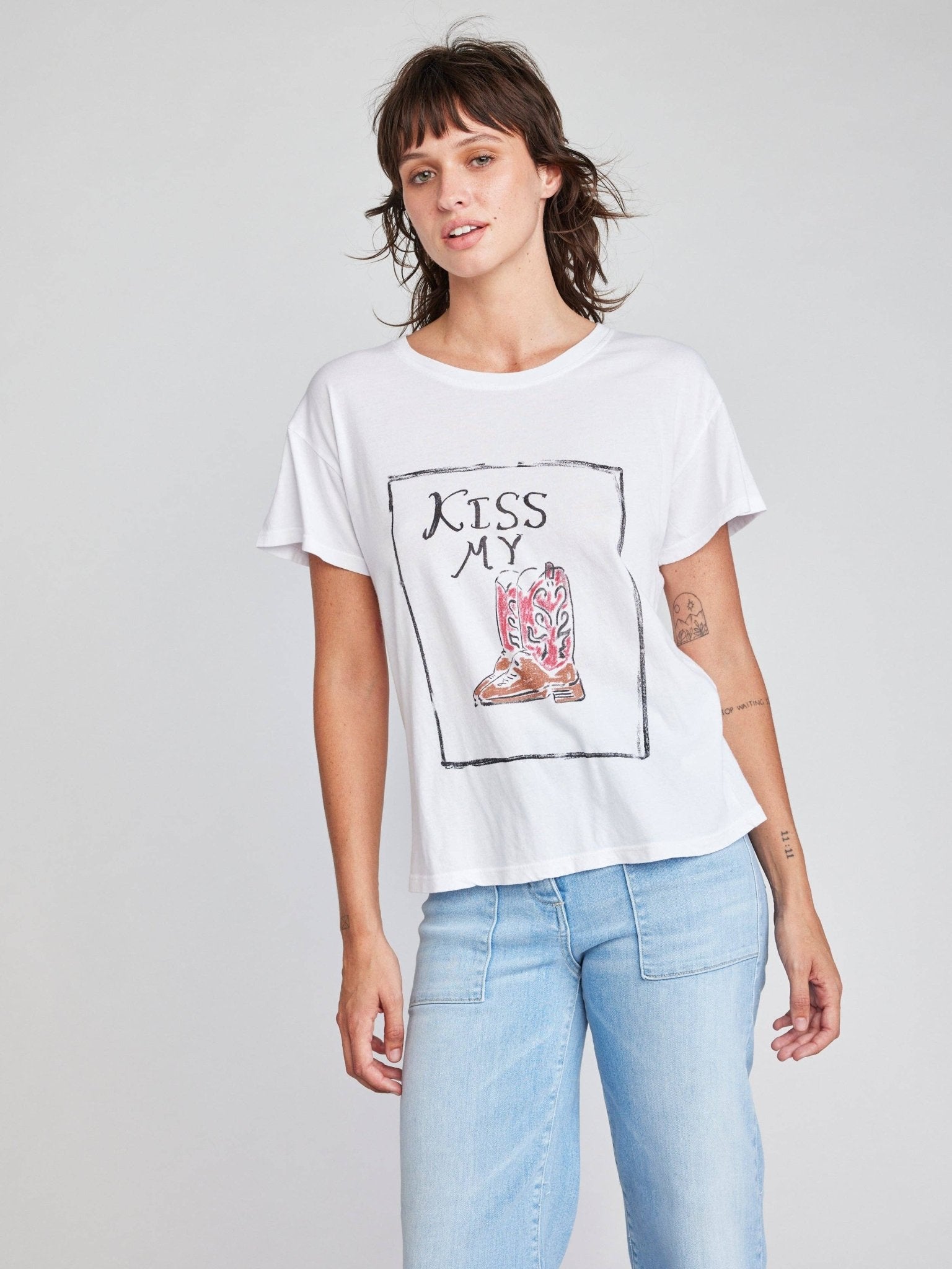 Self Contrast - Cherie T-Shirt - Addie Rose Austin