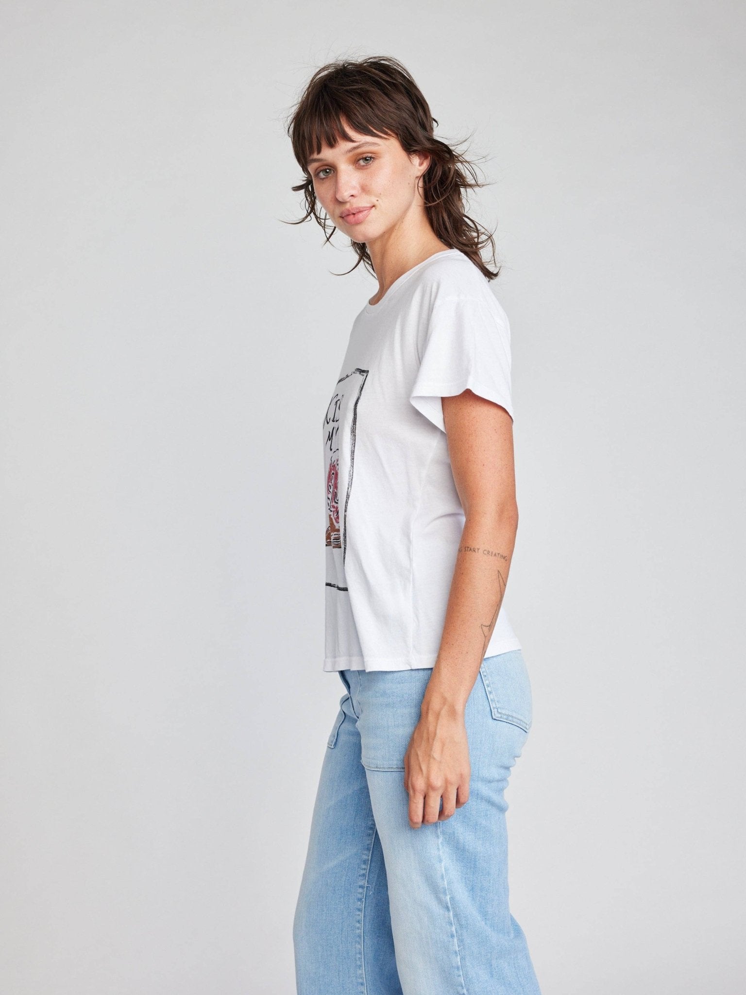 Self Contrast - Cherie T-Shirt - Addie Rose Austin