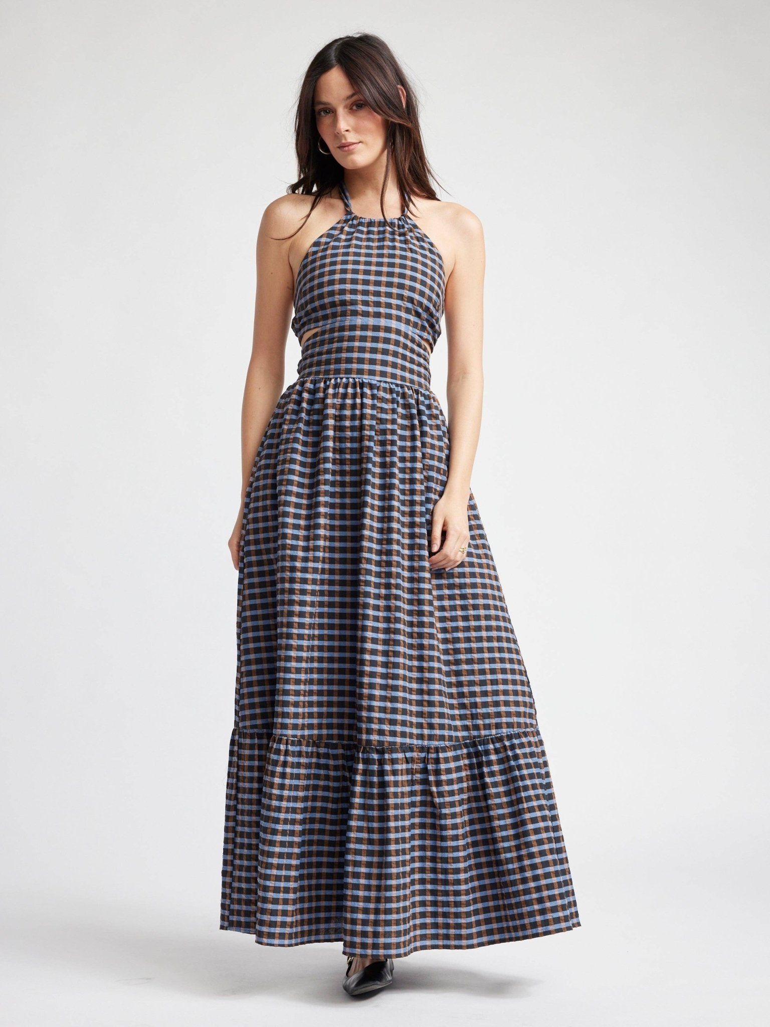 Self Contrast - Isolde Maxi Cut Out Dress - Addie Rose Austin