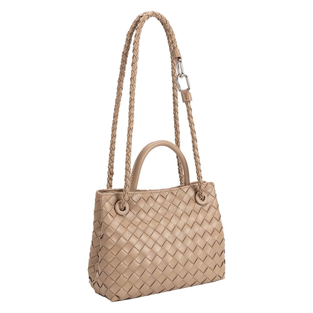 Selma Mushroom Recycled Vegan Top Handle - Addie Rose Boutique - Austin