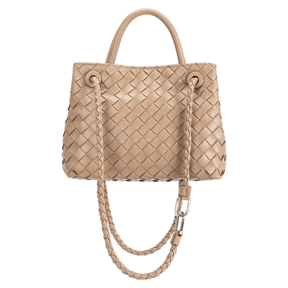 Selma Mushroom Recycled Vegan Top Handle - Addie Rose Boutique - Austin