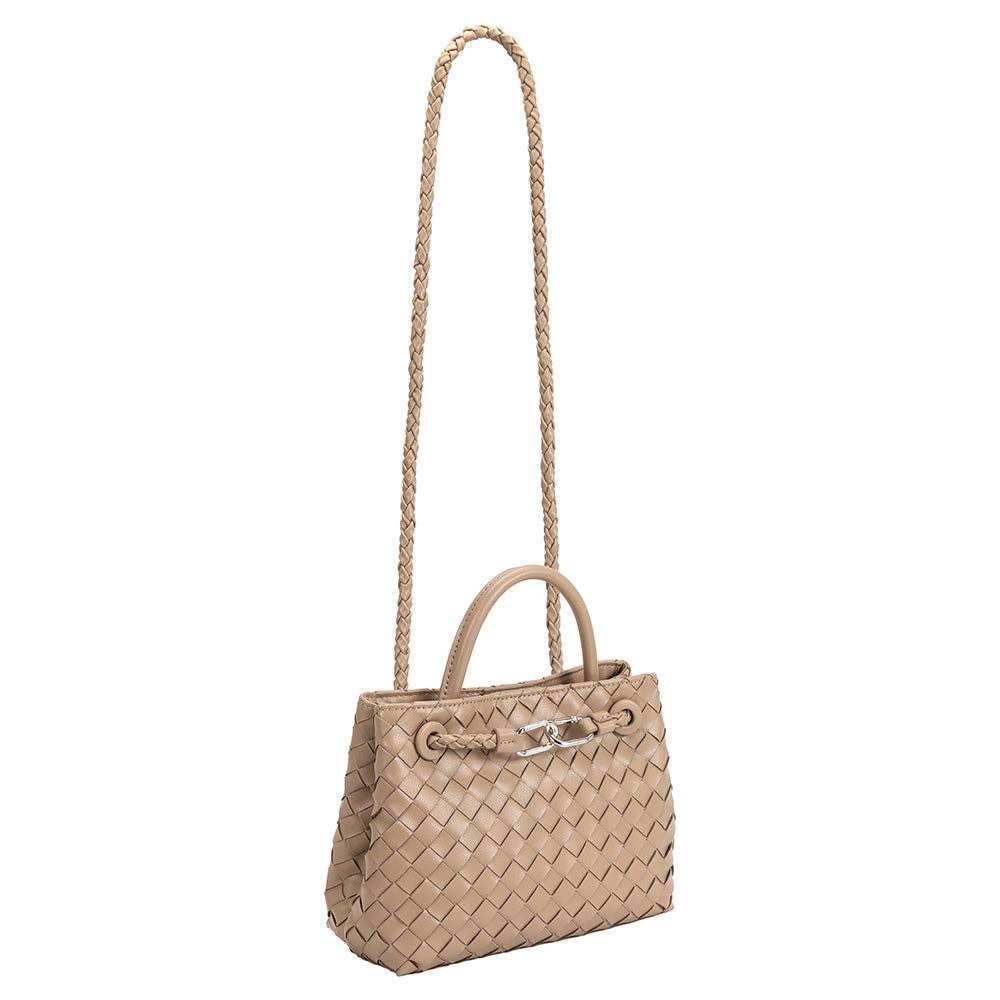Selma Mushroom Recycled Vegan Top Handle - Addie Rose Boutique - Austin