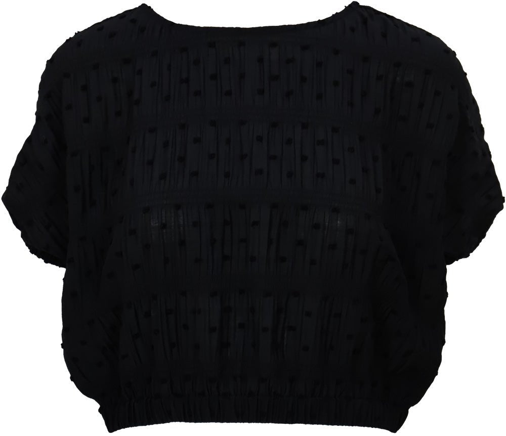 Sen Textured Top - Addie Rose Boutique - Austin
