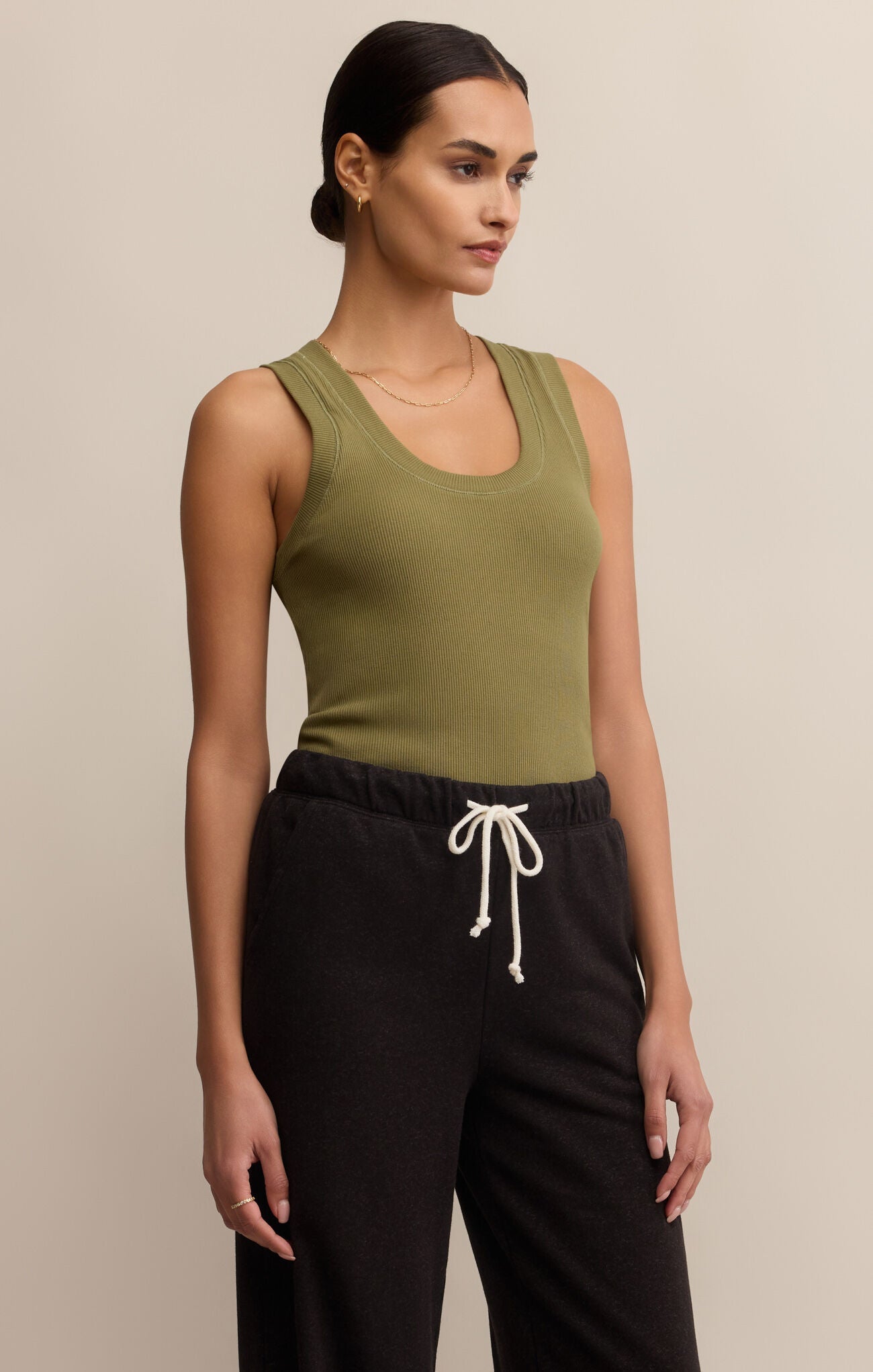 Serena Rib Top - Addie Rose Austin