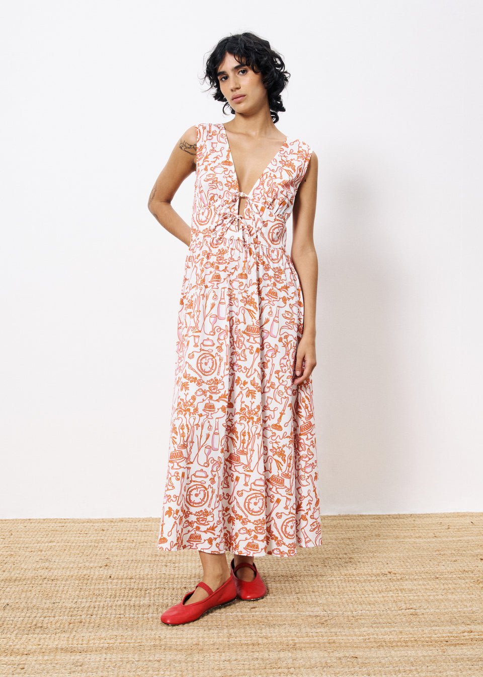 Set Table Dress - Addie Rose Boutique - Austin