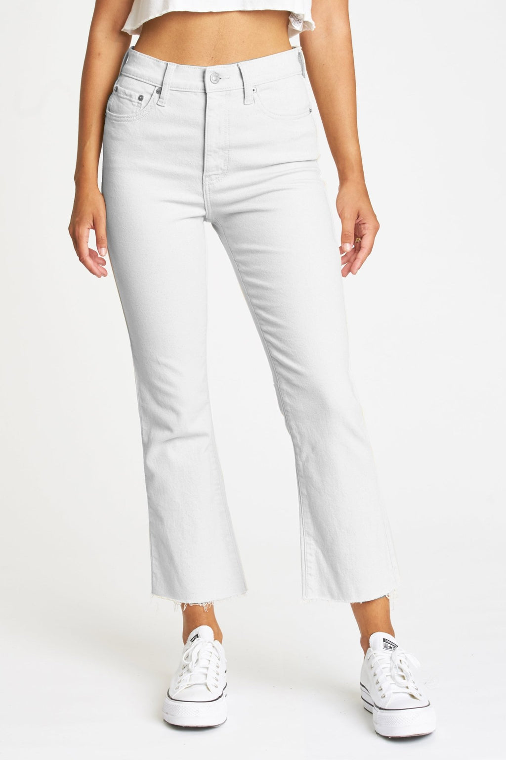 Shy Girl High Rise Crop Flare - Addie Rose Boutique - Austin
