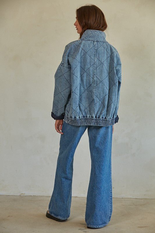 Skye Denim Jacket - Addie Rose Boutique - Austin
