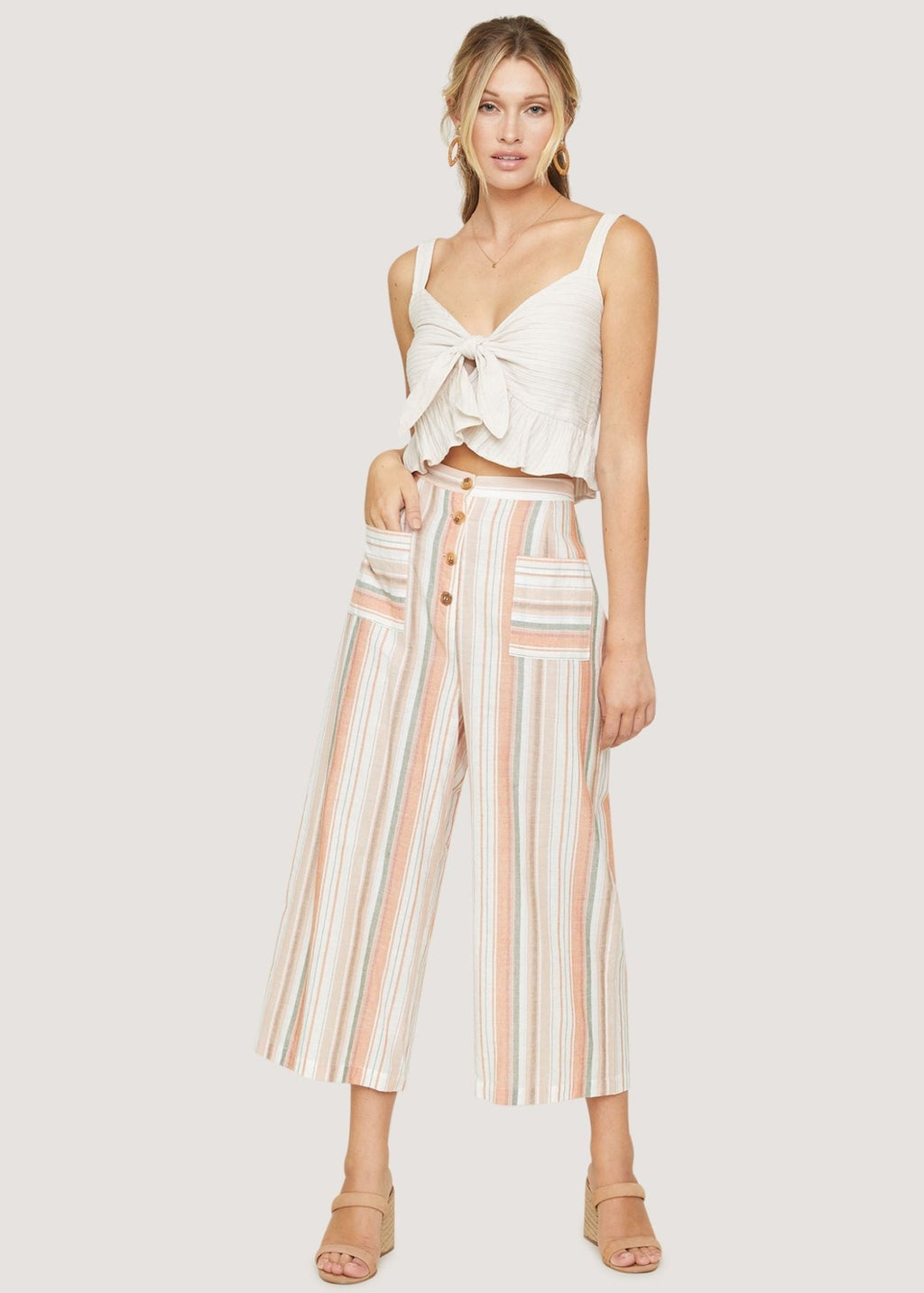 Skyline View Culotte - Addie Rose Boutique - Austin