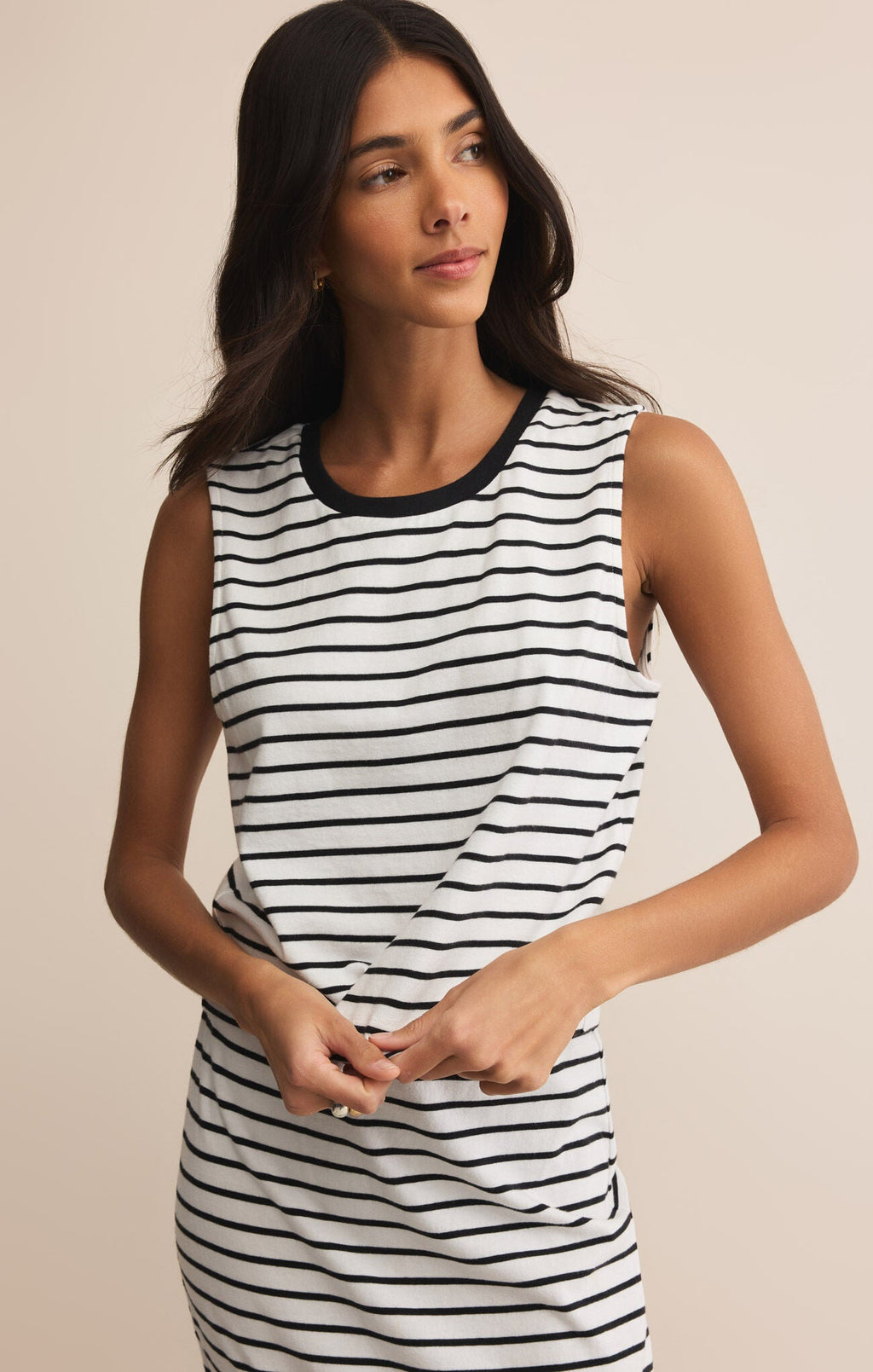 Sloan Stripe Top - Addie Rose Boutique - Austin