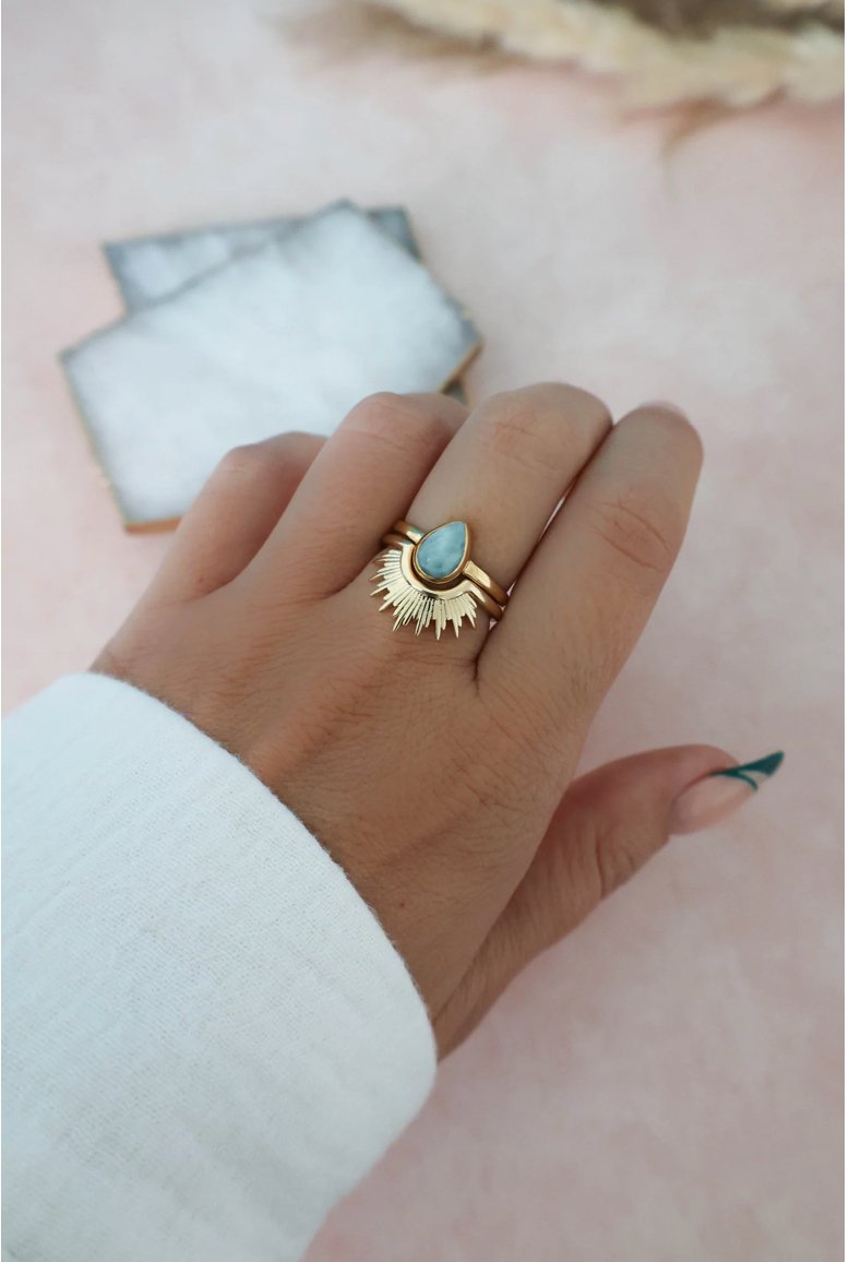 Sole Ring in Gold - Addie Rose Boutique - Austin