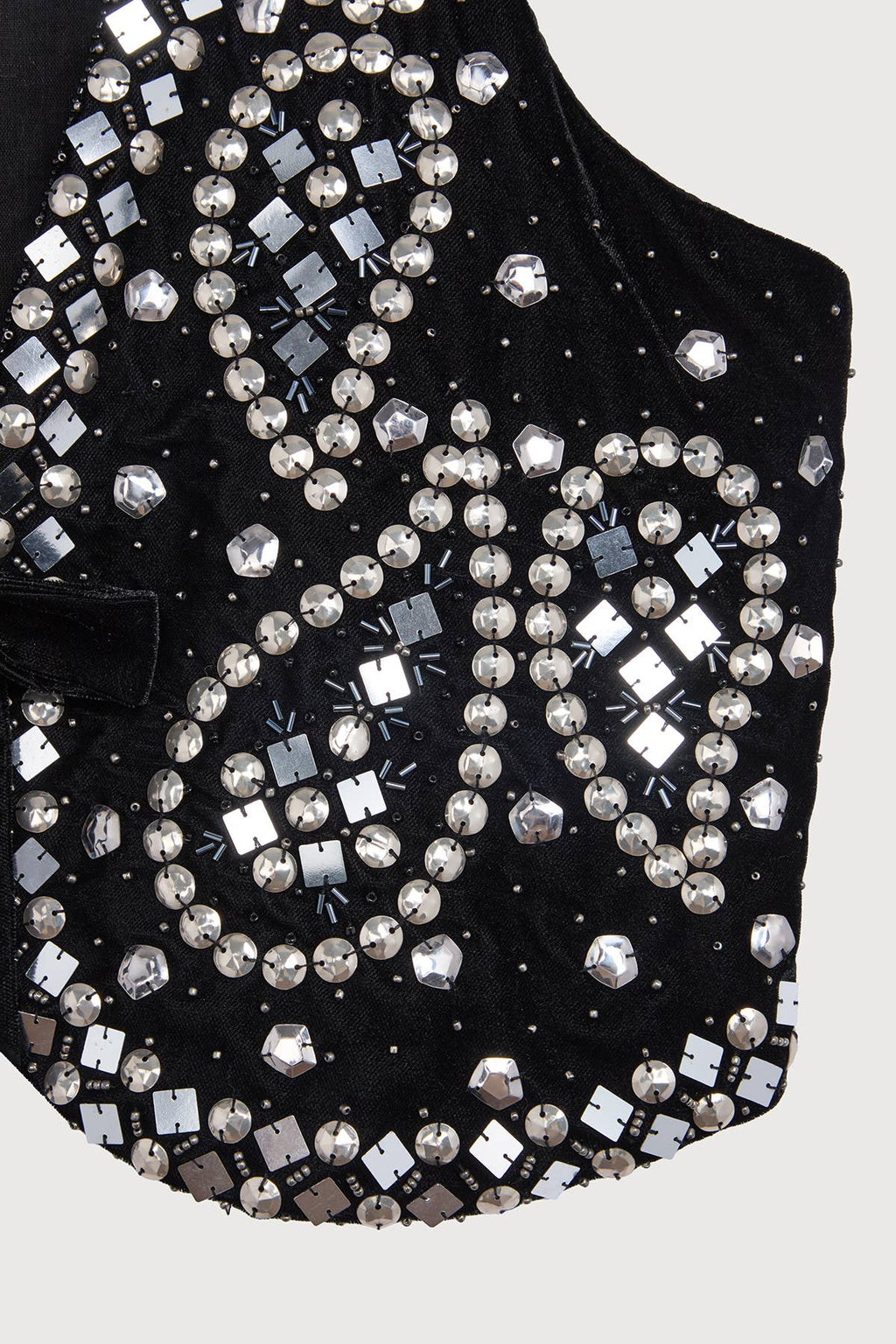 Studded Velvet Vest - Addie Rose Boutique - Austin