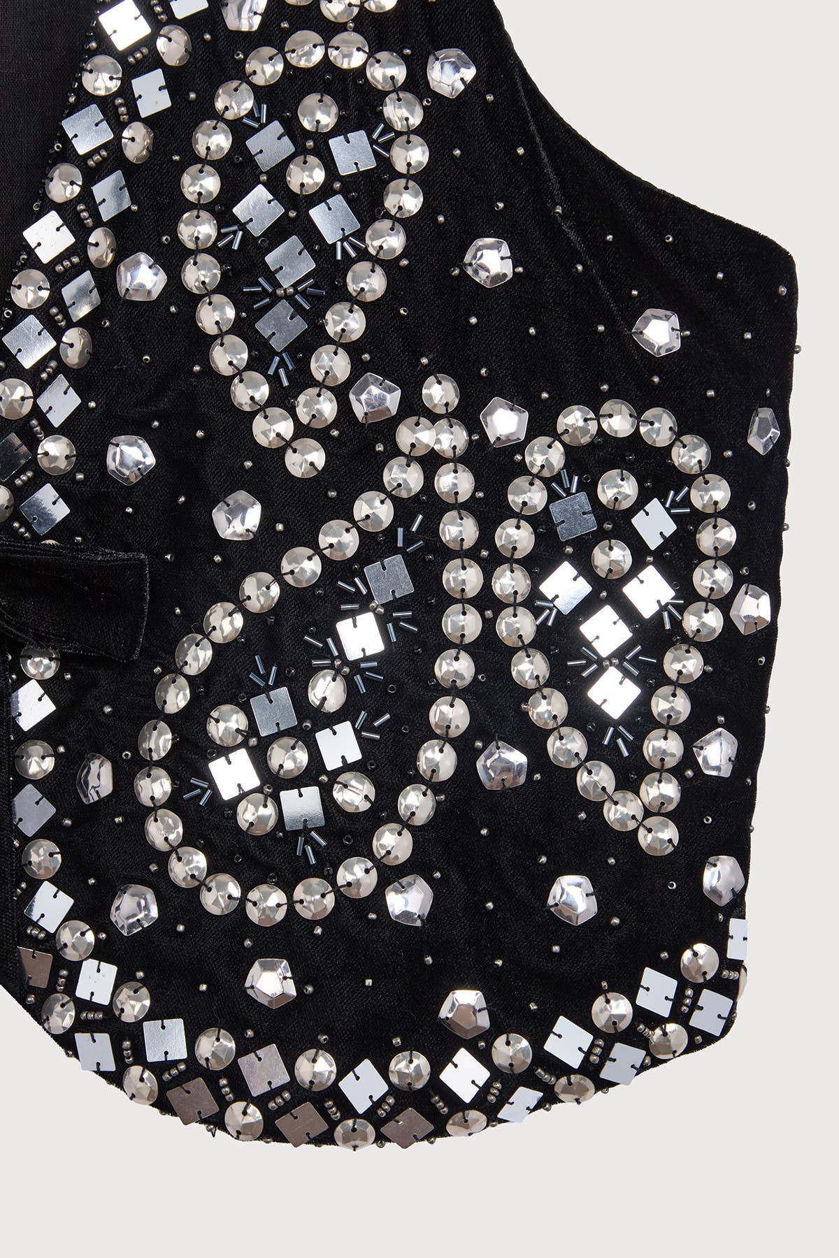 Studded Velvet Vest - Addie Rose Boutique - Austin