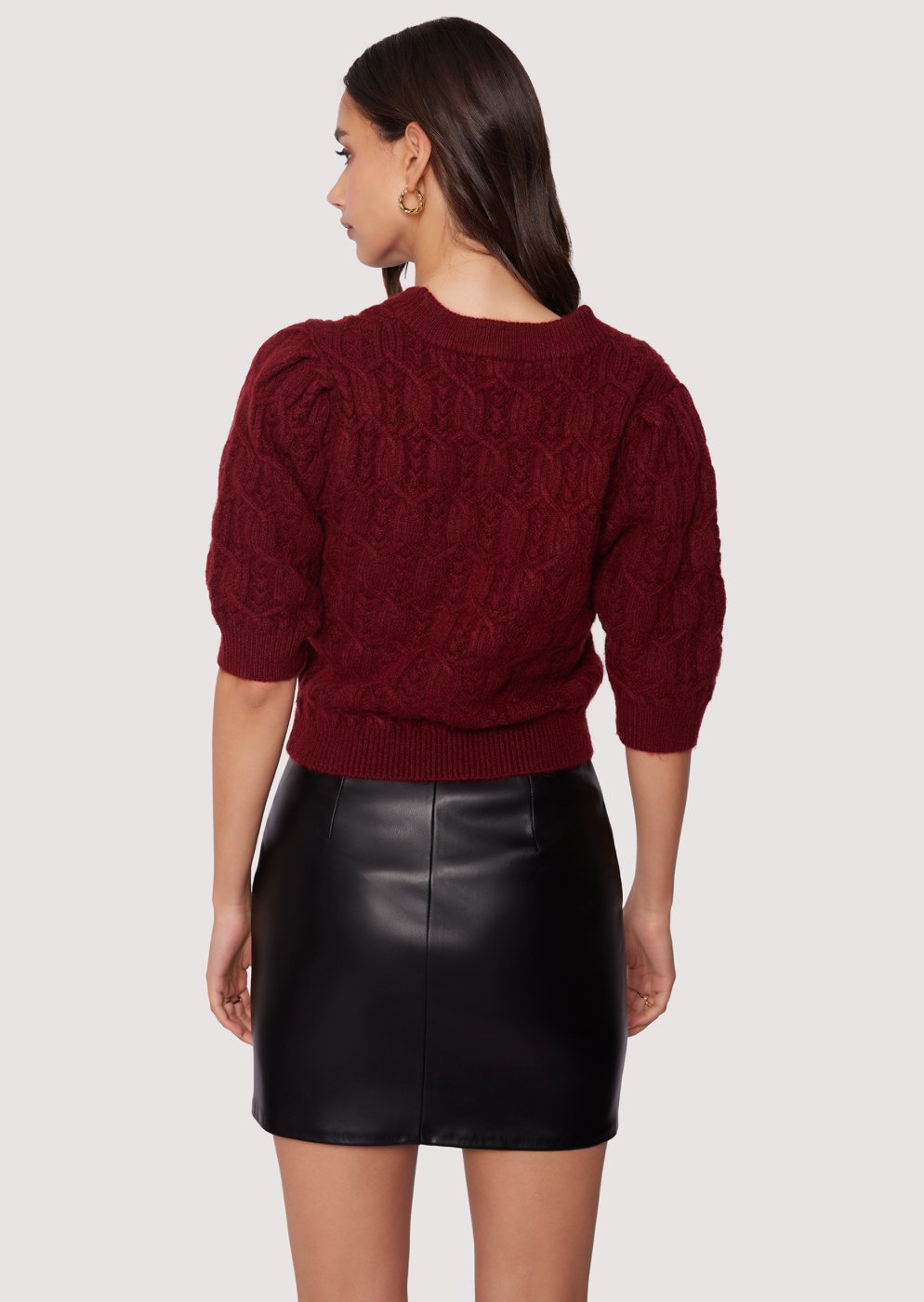 Sydney Short Sleeve Sweater - Addie Rose Boutique - Austin
