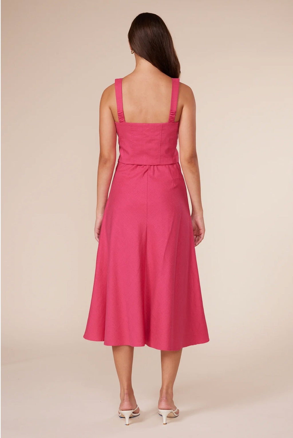 Tamera Linen Tank - Addie Rose Boutique - Austin