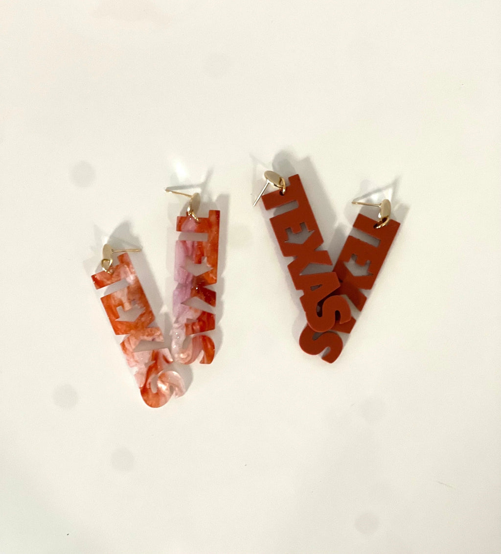 Texas Earrings - Addie Rose Austin