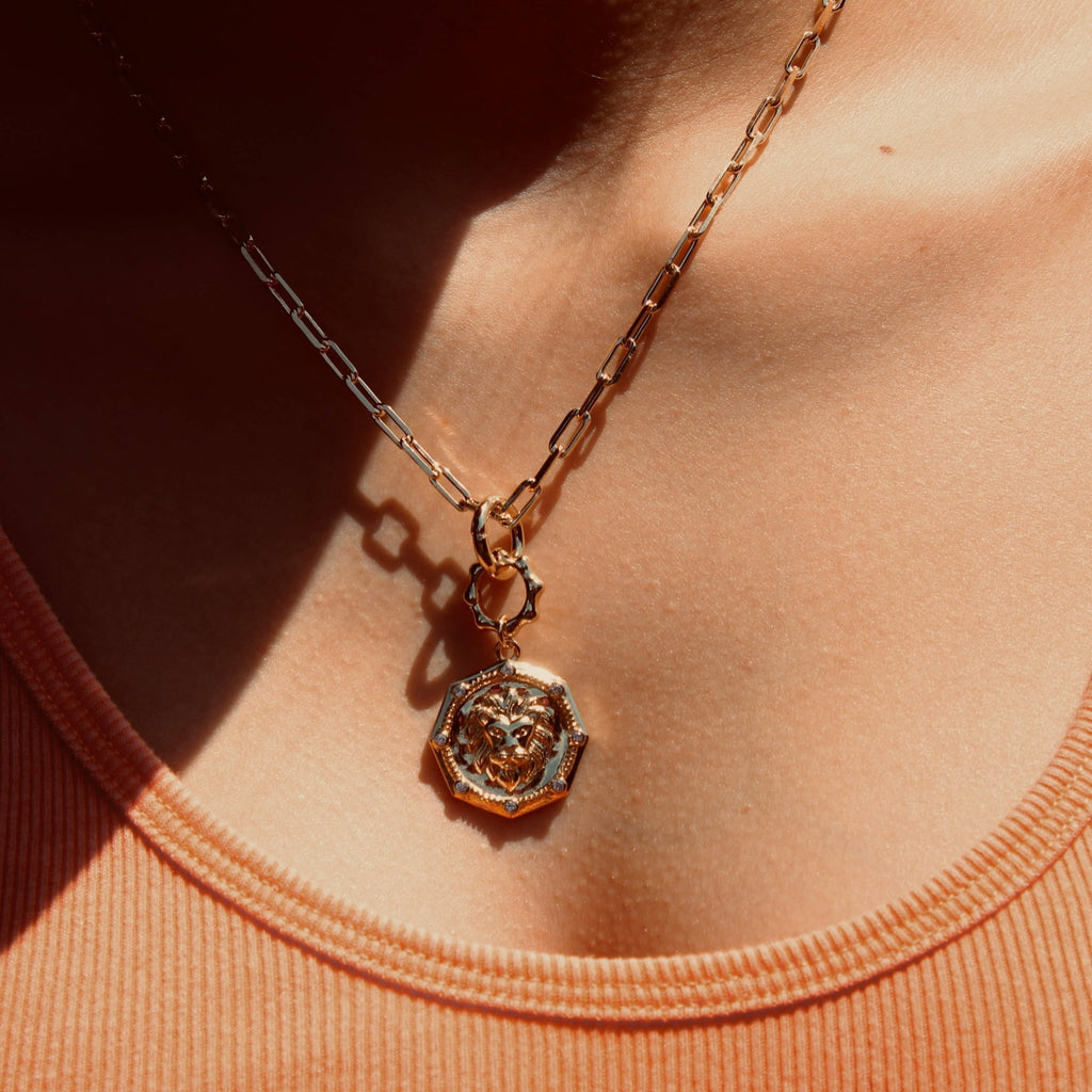 The Lion Pendant - Addie Rose Boutique - Austin