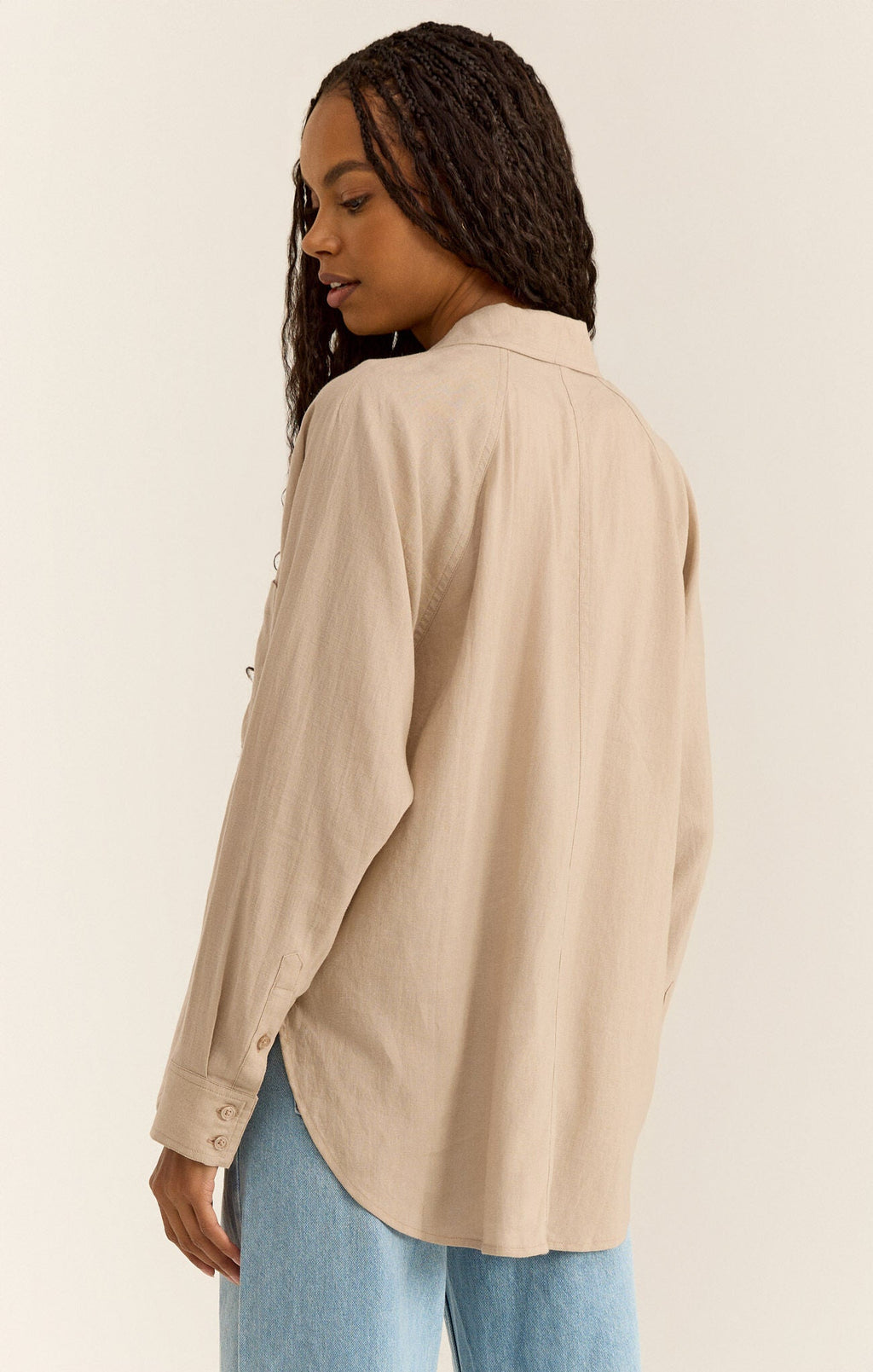 The Perfect Linen Shirt - Addie Rose Boutique - Austin