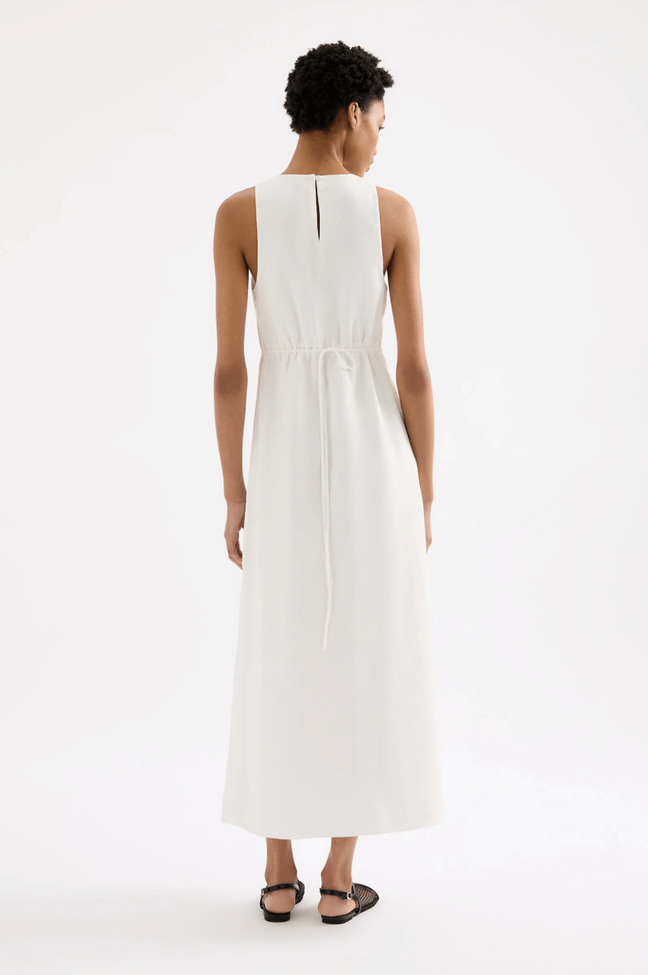 Thida Linen Dress - Addie Rose Boutique - Austin