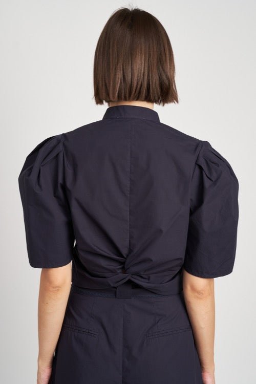 Tierra Poplin Top - Addie Rose Boutique - Austin