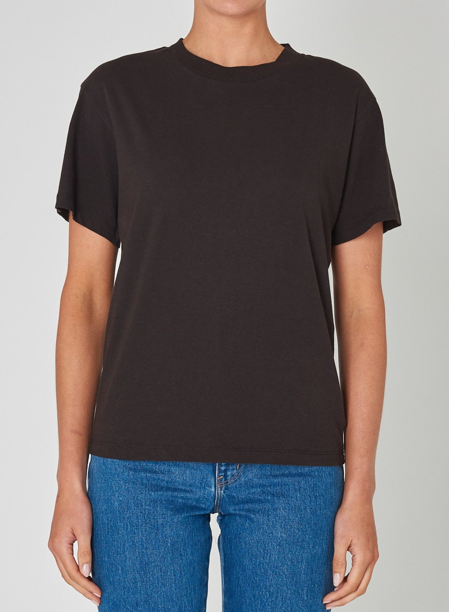 Tomboy Tee - Vintage Black - Addie Rose Boutique - Austin