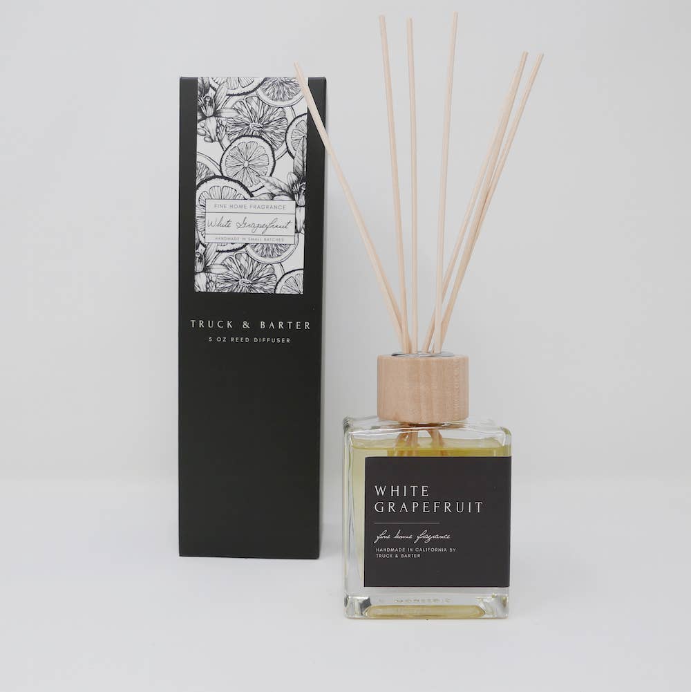 Truck & Barter - White Grapefruit | Reed Diffuser - Addie Rose Boutique - Austin