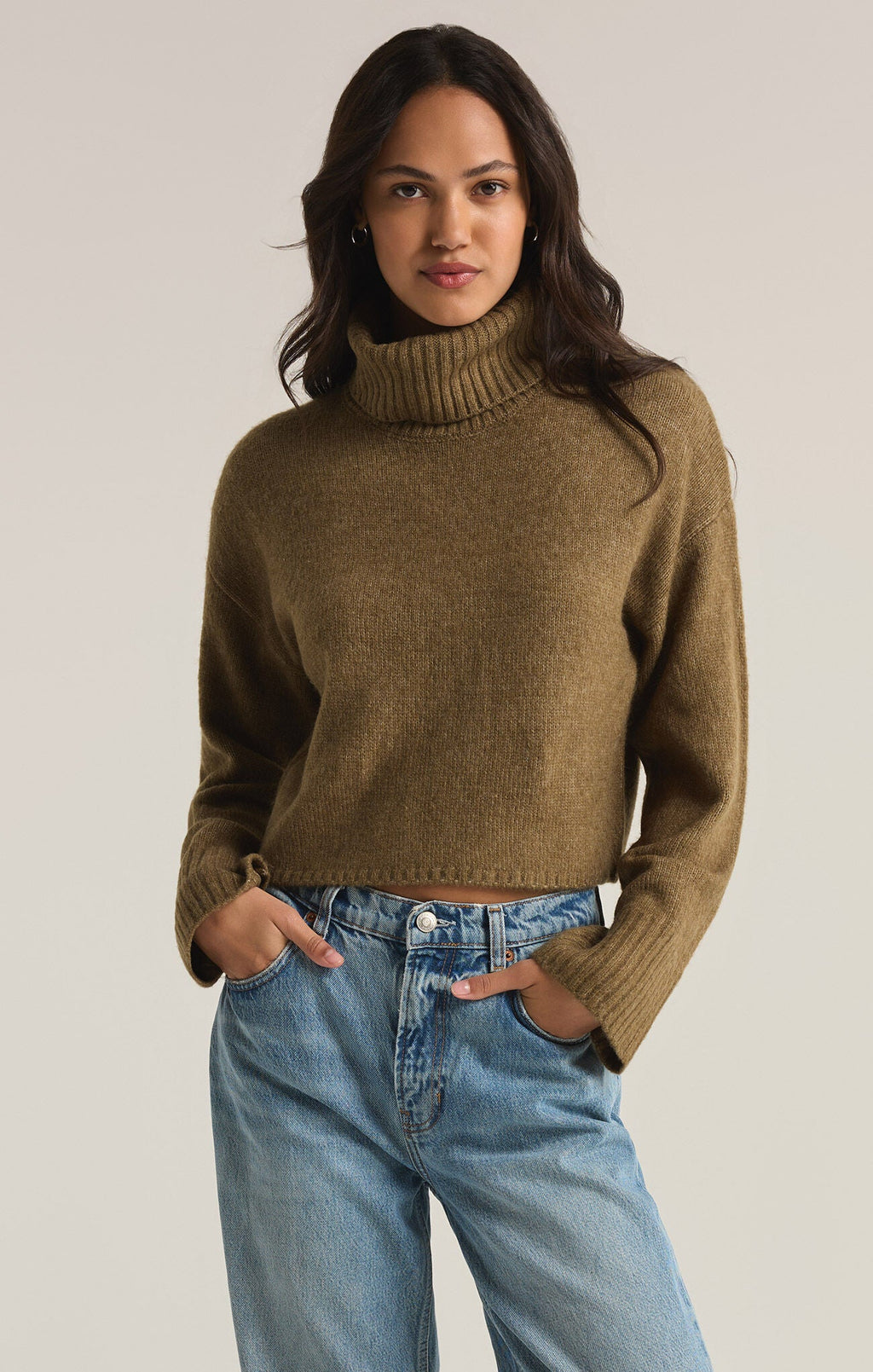 Ursa Sweater in Martini - Addie Rose Boutique - Austin