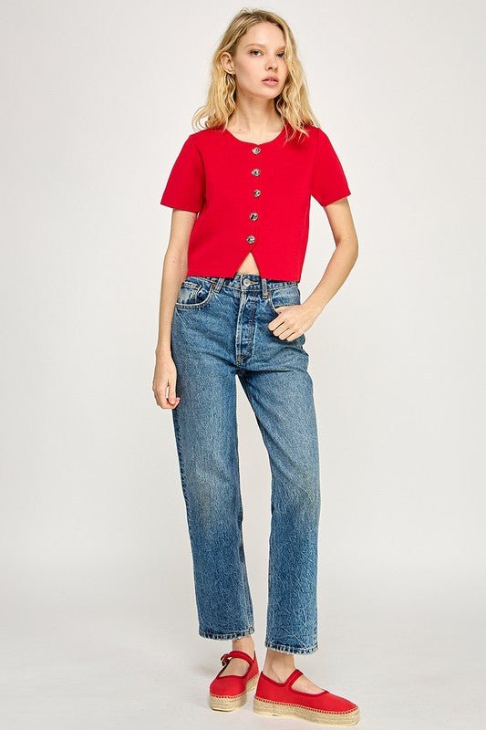 Valentine Top - Addie Rose Boutique - Austin