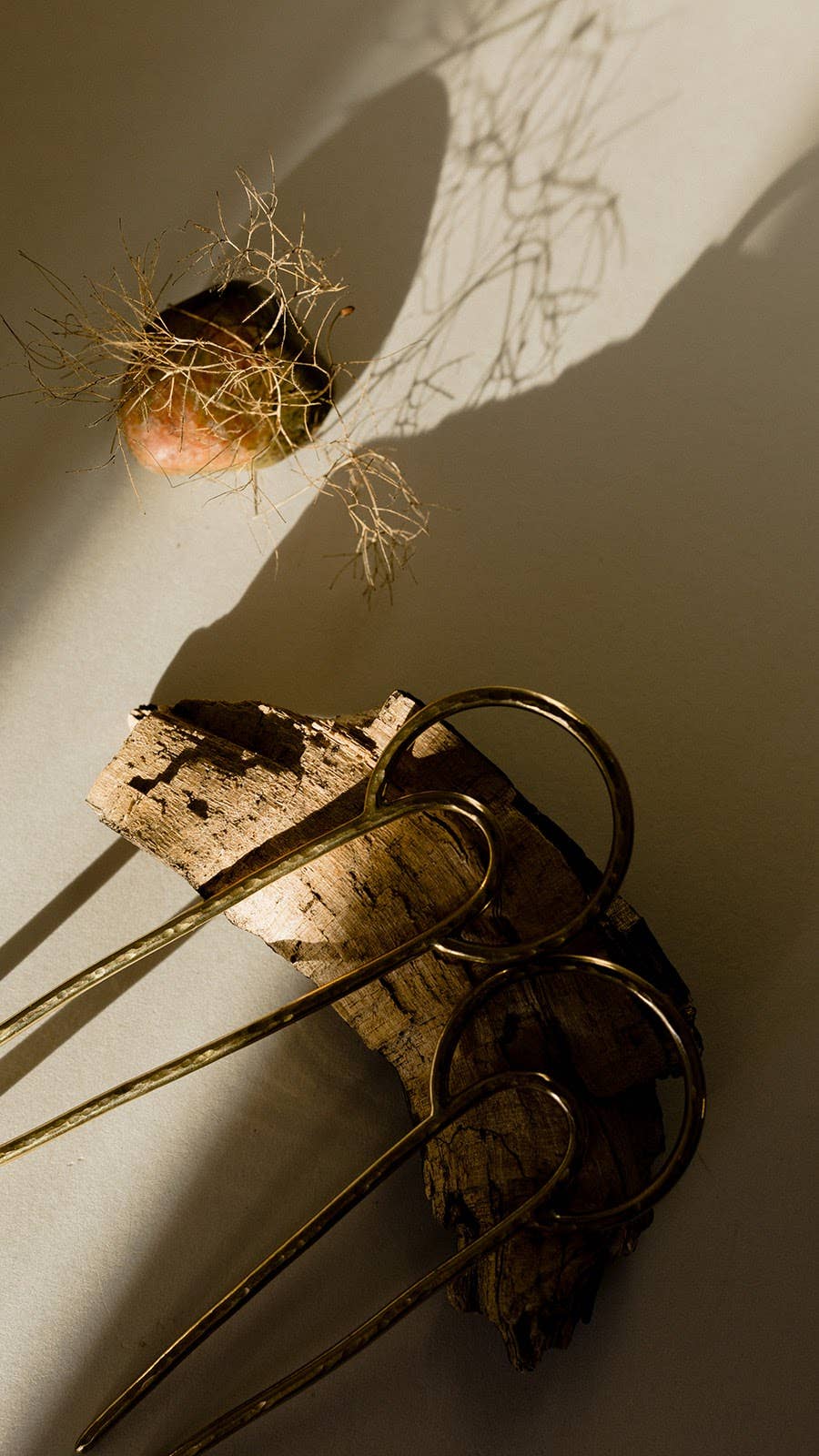 Vanderzee - Crescent Hair Fork: Large / Smooth - Addie Rose Boutique - Austin