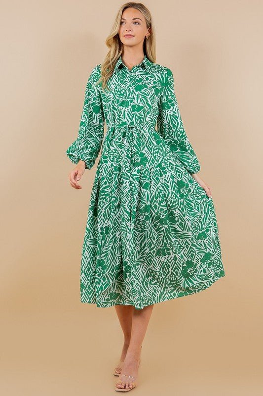 Verde Dress - Addie Rose Boutique - Austin