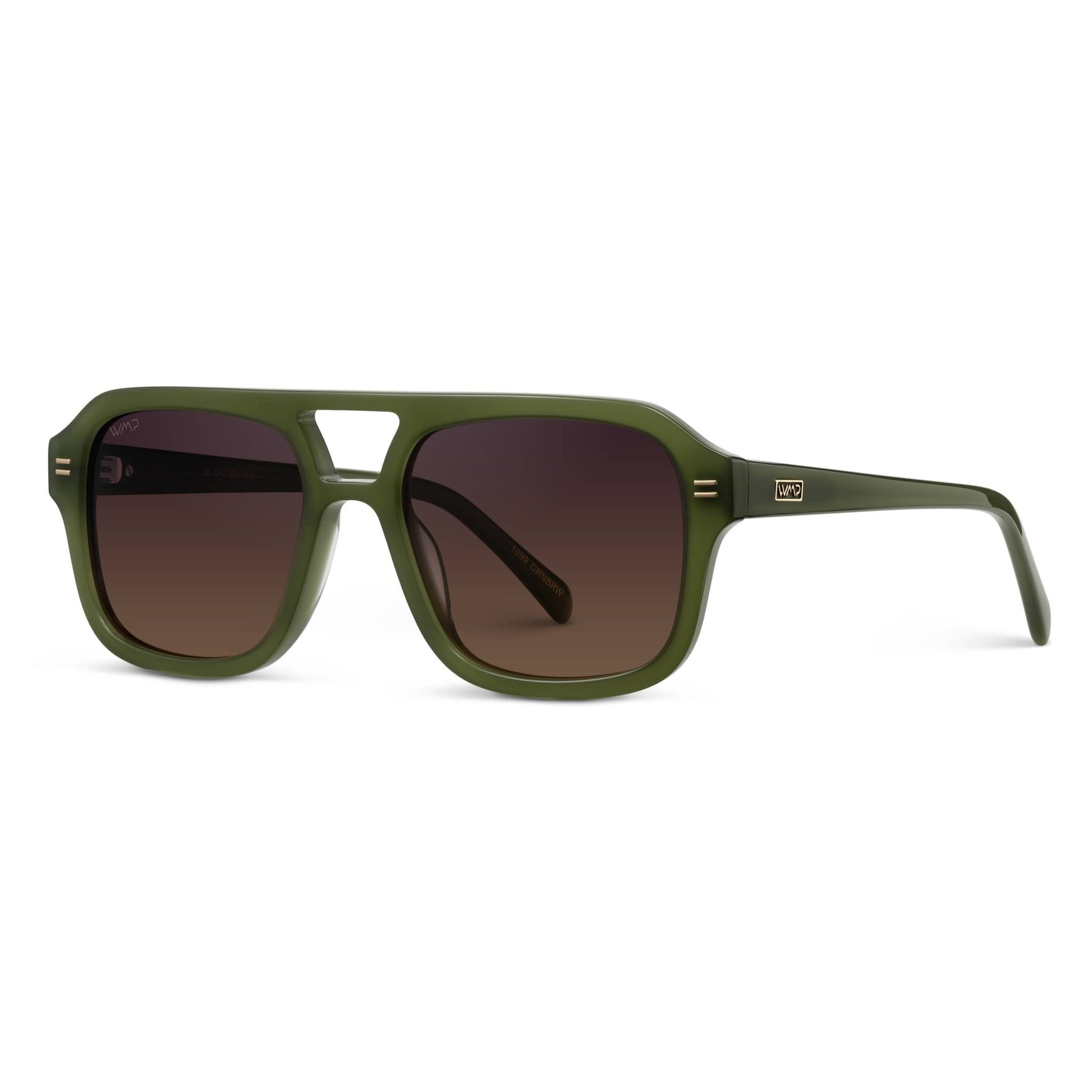 WMP Eyewear - Sydney - Women's Bold Retro Aviator Sunglasses - Addie Rose Austin