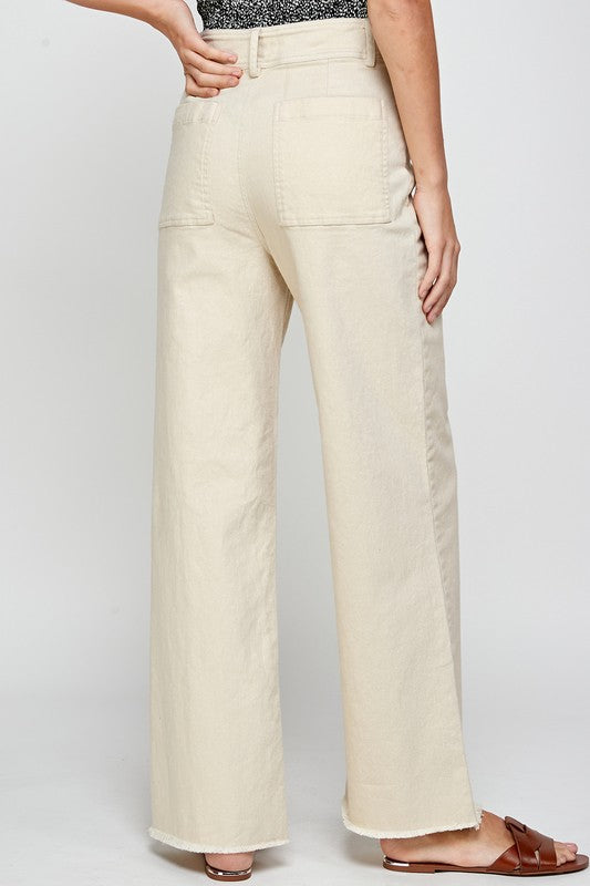High Rise Wide Pant