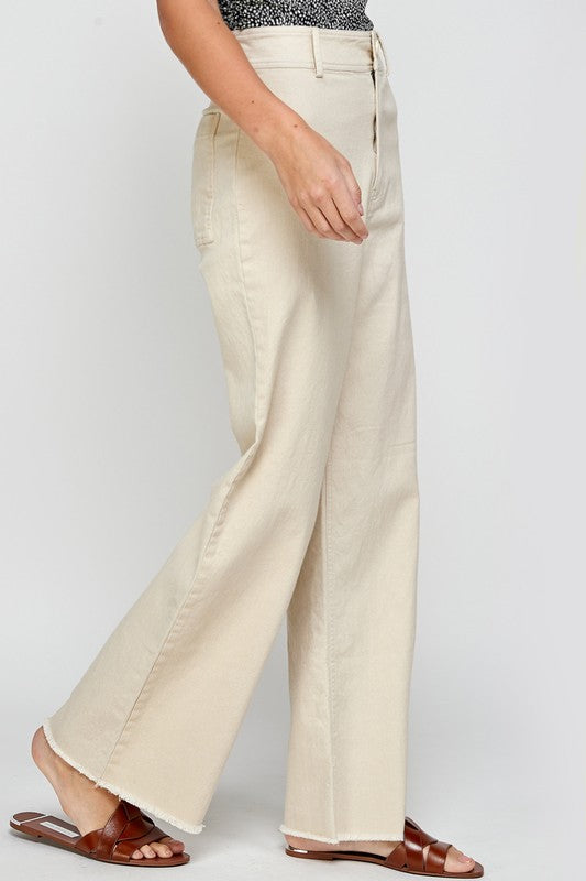 High Rise Wide Pant