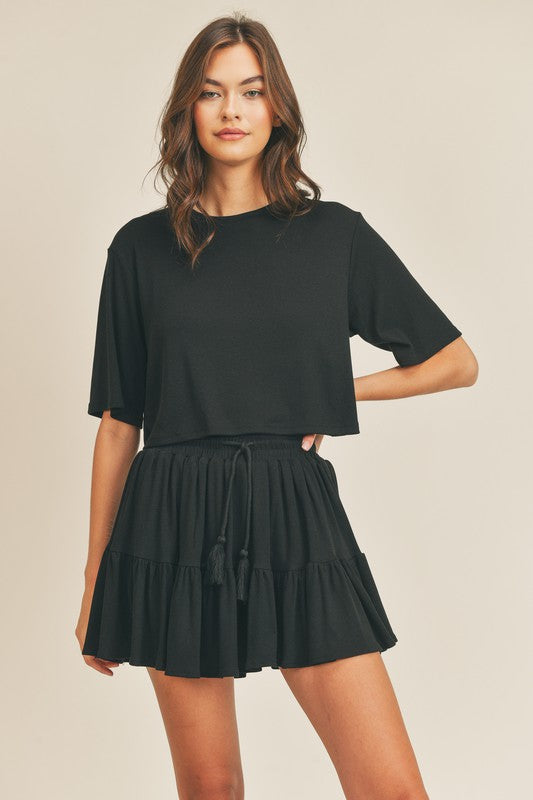 Jorja Black Skirt/Short