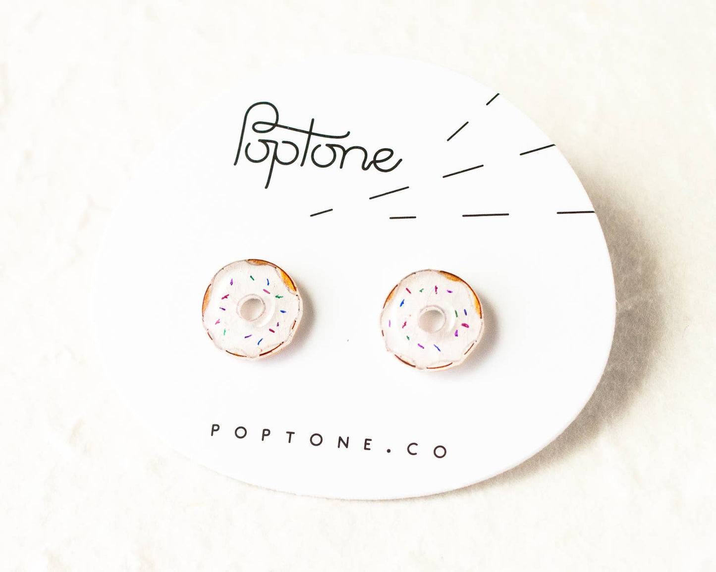 Poptone Co. - Donut Earrings | Food Post Earrings