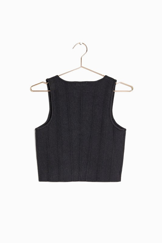 The Maila Top in Black