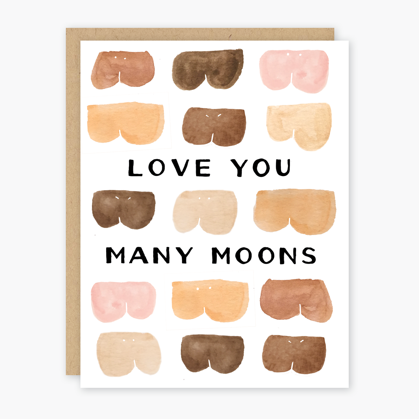 Party of One - Love You Many Moons Card