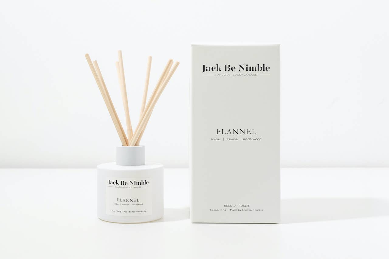 Jack Be Nimble Candles - Flannel Reed Diffuser