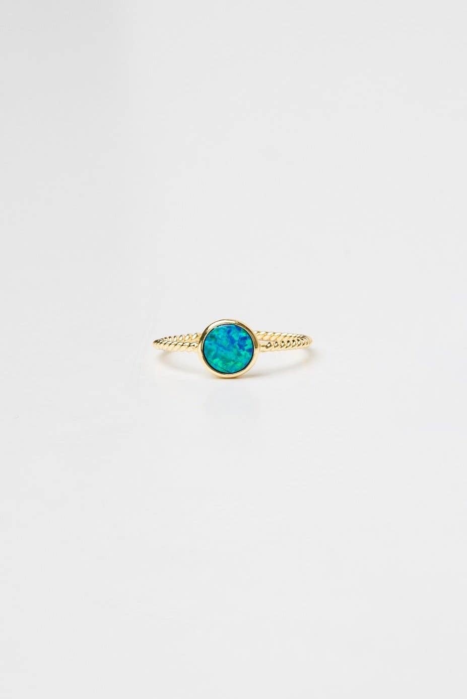 Brenda Grands Jewelry - Blue Opal Ring