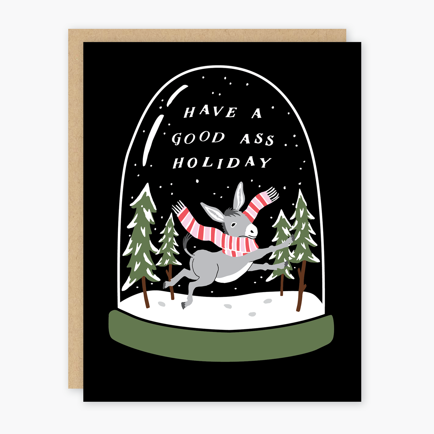 Party of One - Single Good Ass Holiday Card