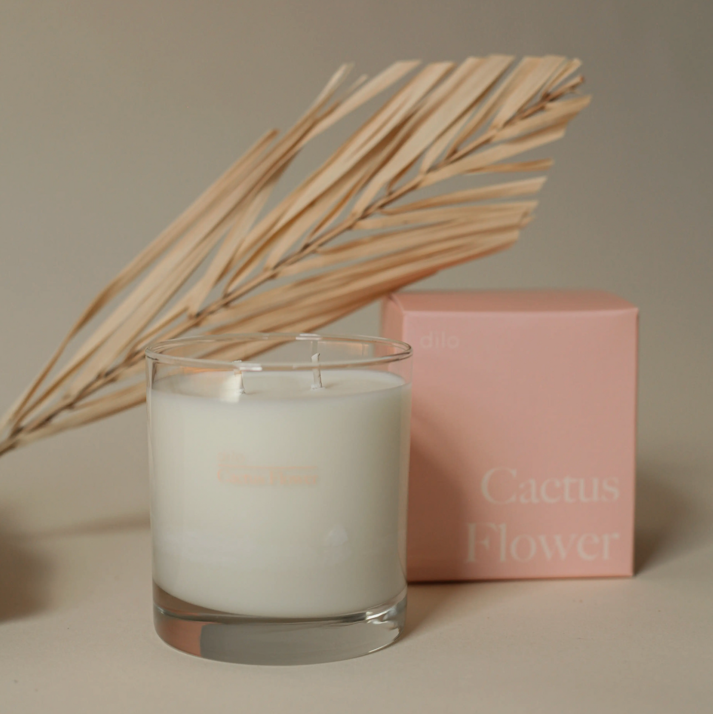 Dilo Cactus Flower Candle