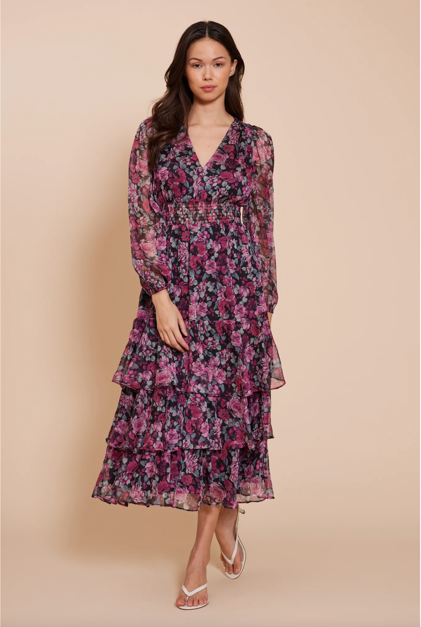 Claire Tiered Dress