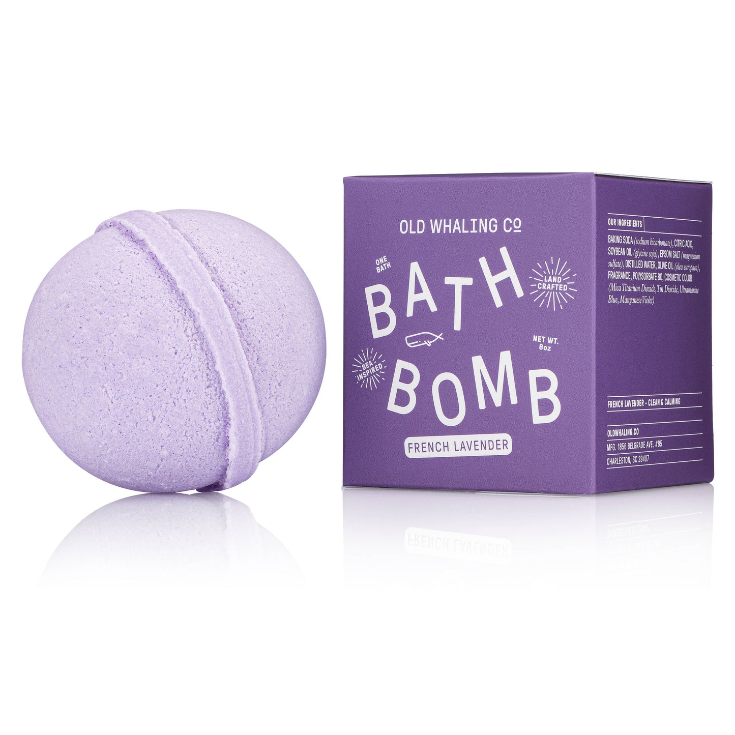 Old Whaling Company - French Lavender Bath Bomb